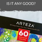 box of arteza gouache paint