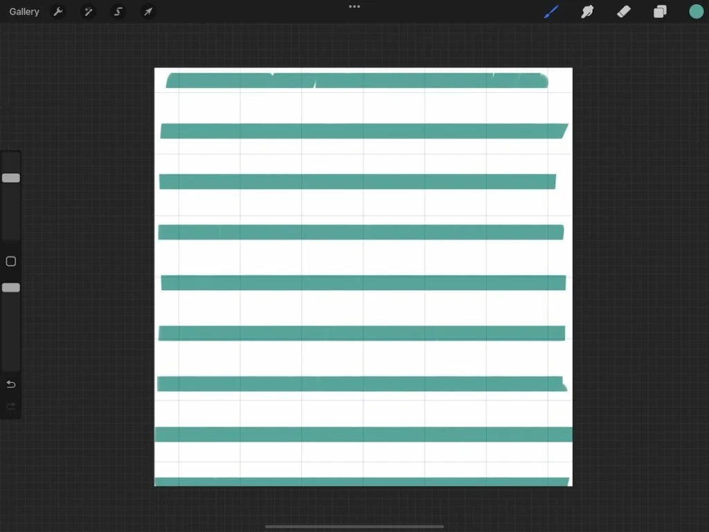 teal striped pattern