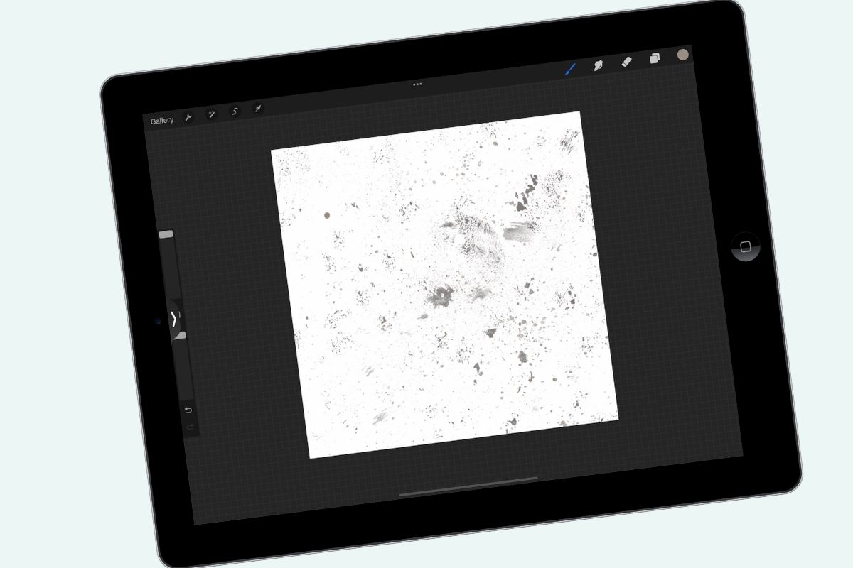 texture on ipad