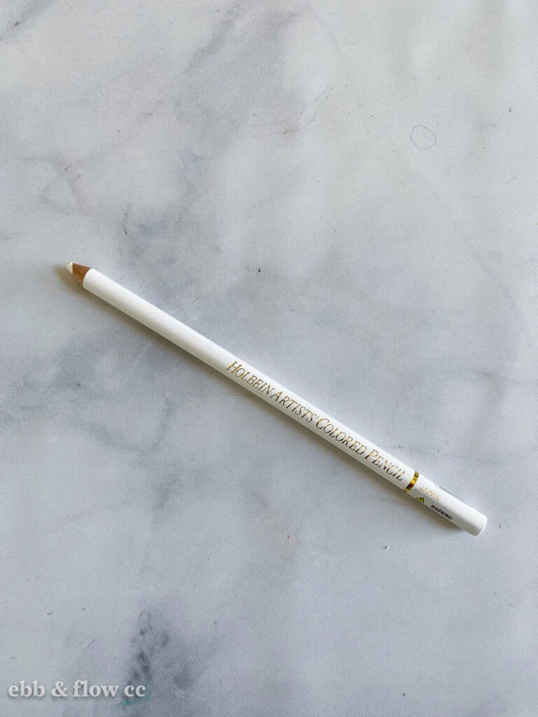 Holbein white pencil