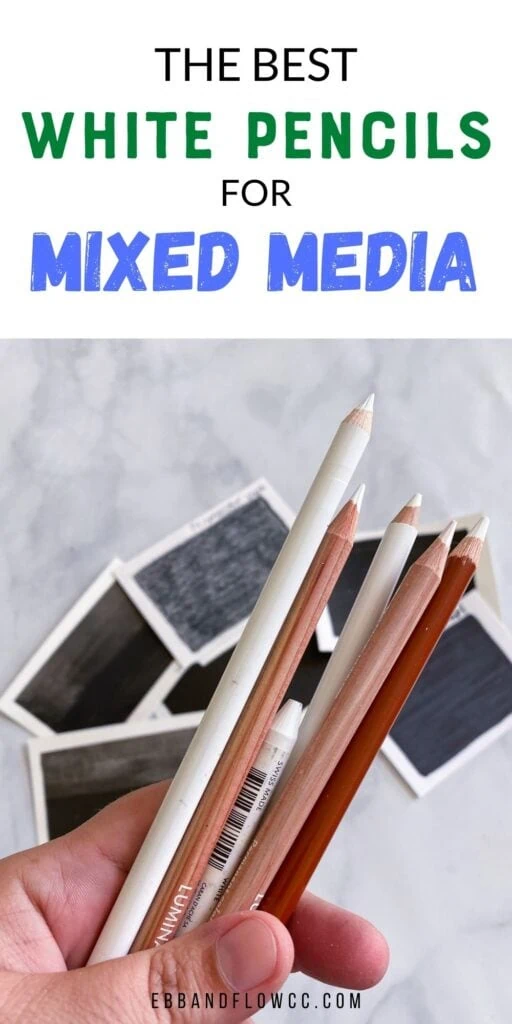 The BEST Mixed Media White Pencils, Paint Pens & Inks for Creating