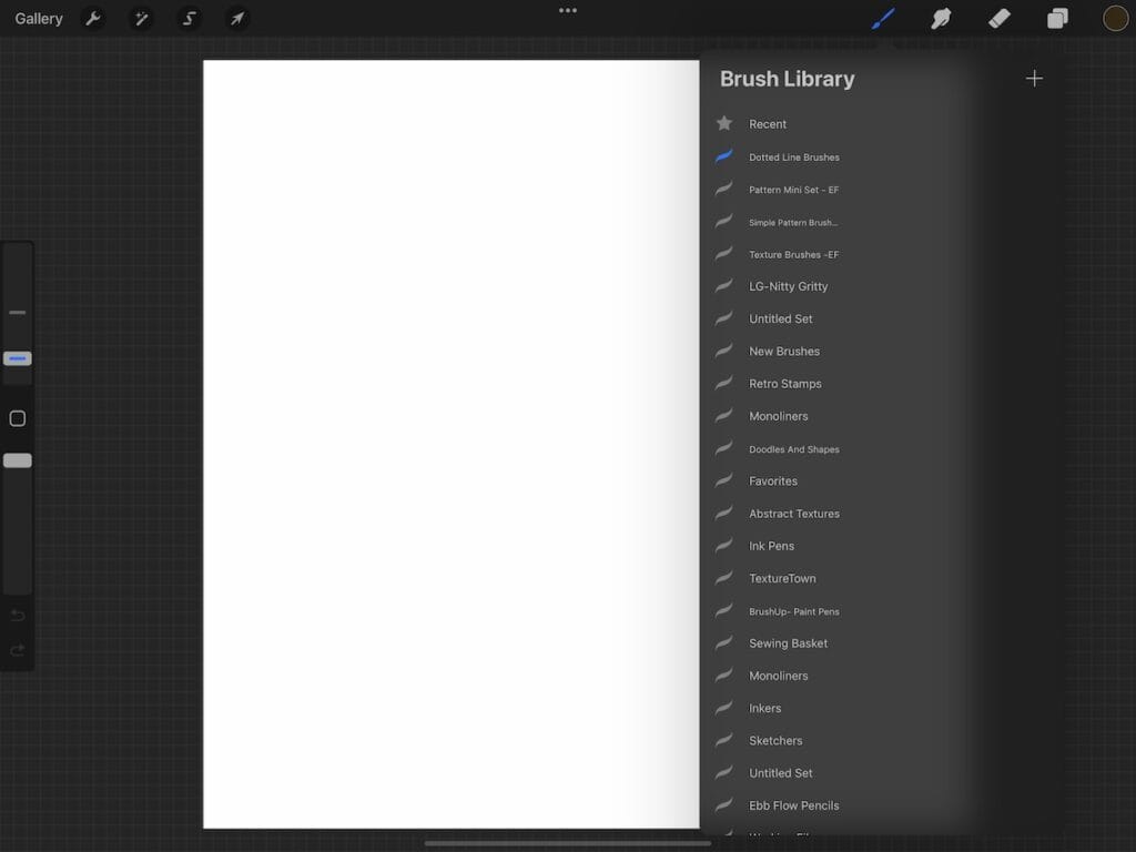 How to Make a Dotted Line Brush for Procreate EbbandFlowCC