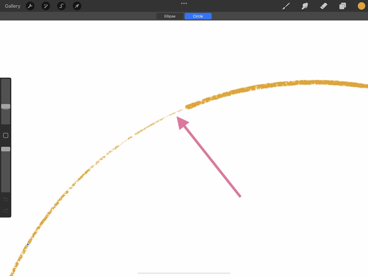 How to Make a Perfect Circle in Procreate Ebb and Flow Creative Co