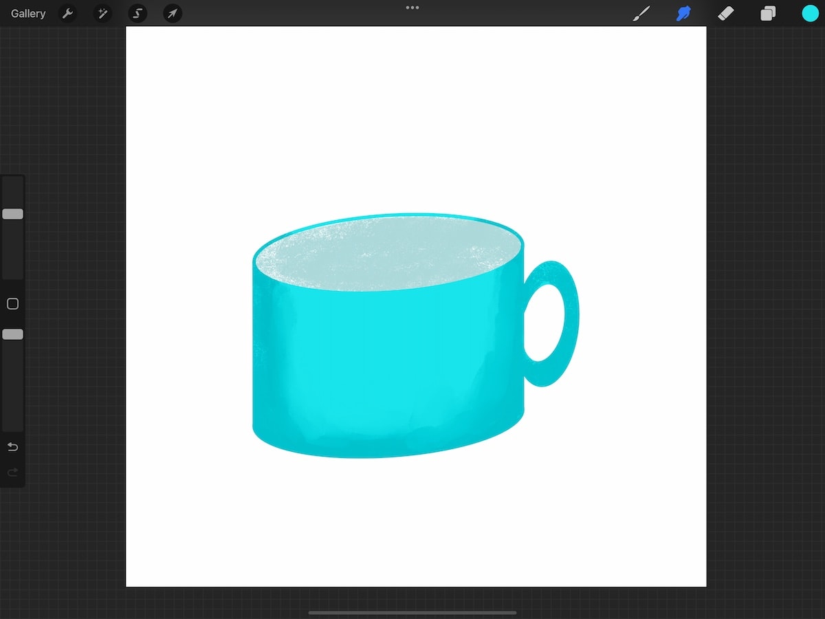 blended layer in procreate