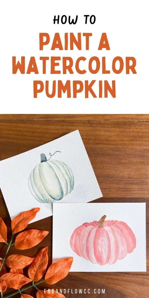 watercolor pumpkin paintings