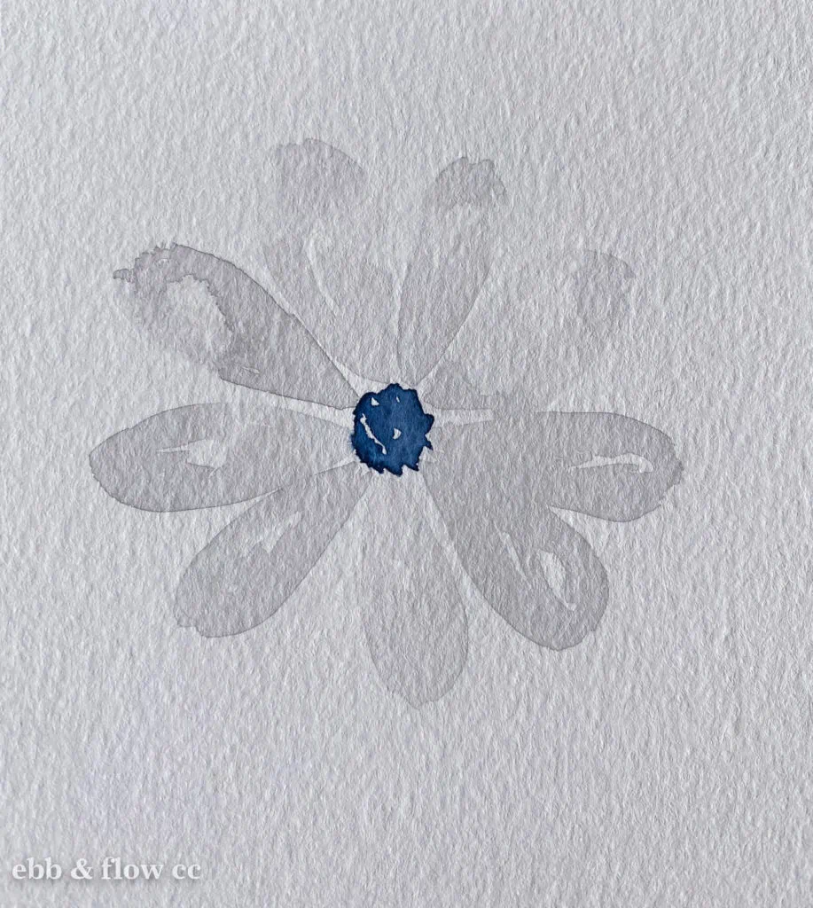 painting of flower