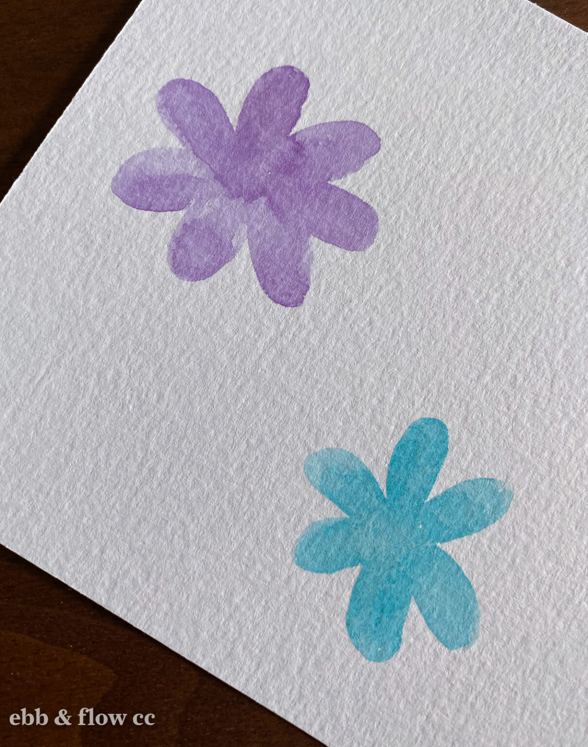 How to Paint White with Watercolors Ebb and Flow Creative Co