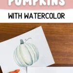 watercolor pumpkin paintings