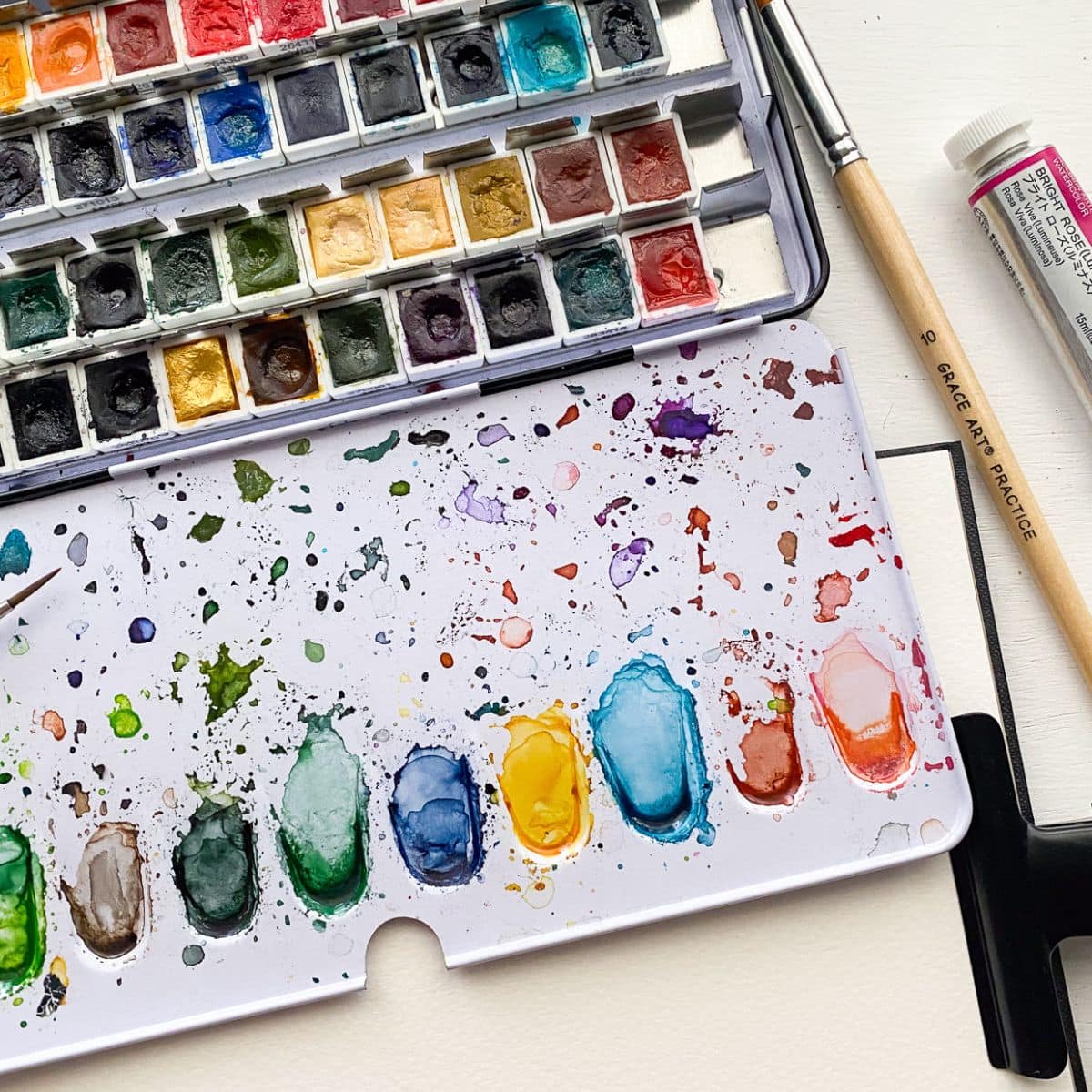 watercolor palette